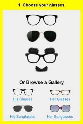 Game screenshot Glass Me - Selfies with Glasses mod apk
