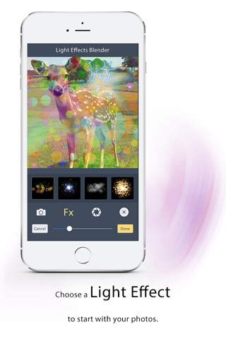 Light Effects Blender - Bokeh Camera to Add Galaxy & Light Leak Photo FX screenshot 2