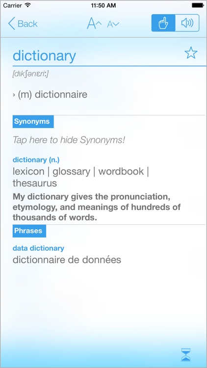 French English Dictionary and Translator (Le Dictionnaire Français - Anglais)