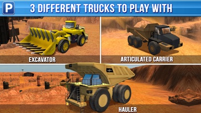 Screenshot from Mining Trucker Parking Simulator a Real Digger Construction Truck Car Park Racing Games