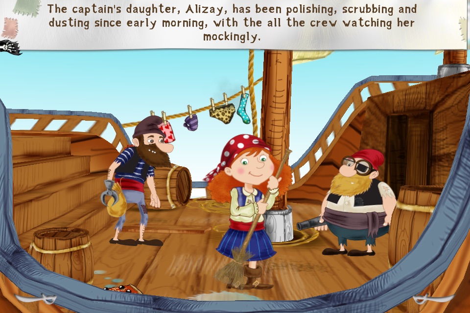 Alizay, pirate girl - Free screenshot 2