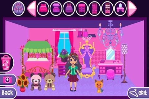 Princess Castle - Doll House Maker, Spa & Dress Up screenshot 3