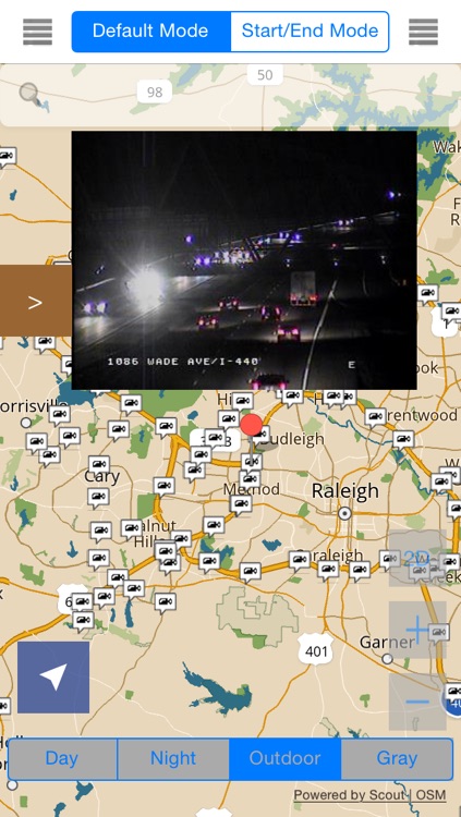 North Carolina/Charlotte Offline Map with Real Time Traffic Cameras Pro