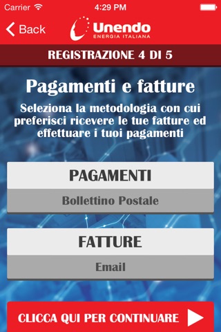 Passa a Unendo Energia Italiana screenshot 4