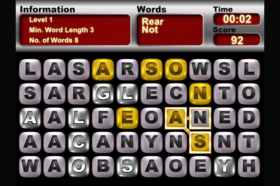 Words Plus Free - Hunt Words with New Letters - Crossword Puzzles screenshot 2