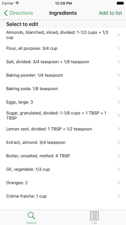 Planet Recipe for iPhone screenshot-3