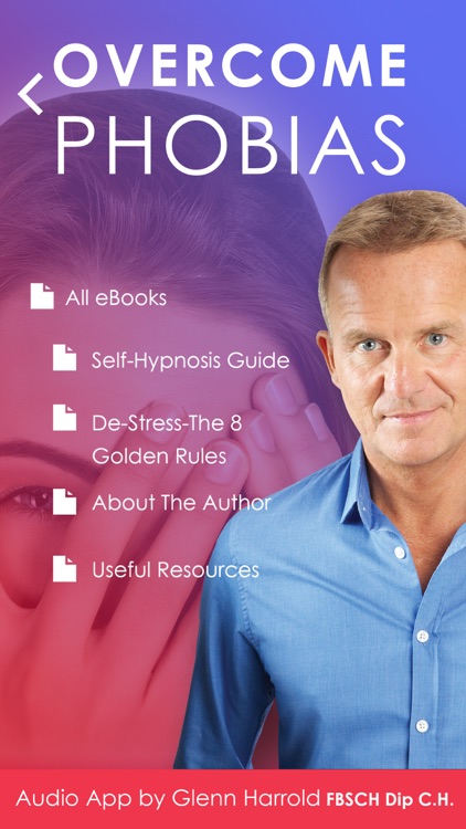 Overcome Phobias by Glenn Harrold: Clinical Hypnotherapy for All Phobias