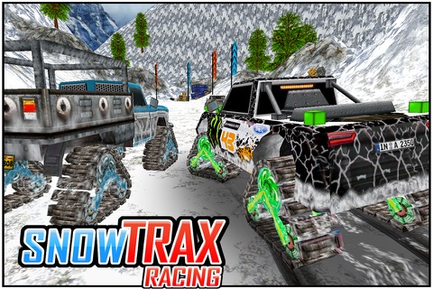 Snow Trax Racing ( Winter Race Games ) screenshot 3