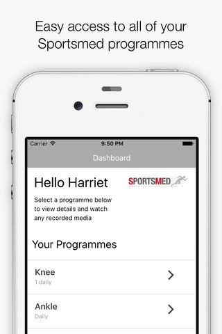 Sportsmed App screenshot 2