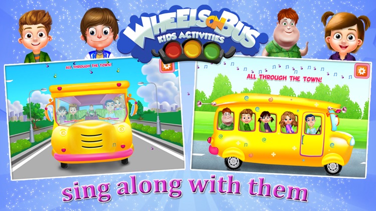 Wheels On Bus Kids Activities