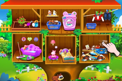 Treehouse Kids! Little Play House Game screenshot 2