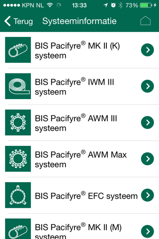 Walraven BIS Brandwerende Systemen Selector screenshot 3