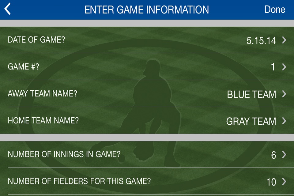 Play Ball Lineup  - Youth Baseball and Softball Lineup Maker screenshot 2