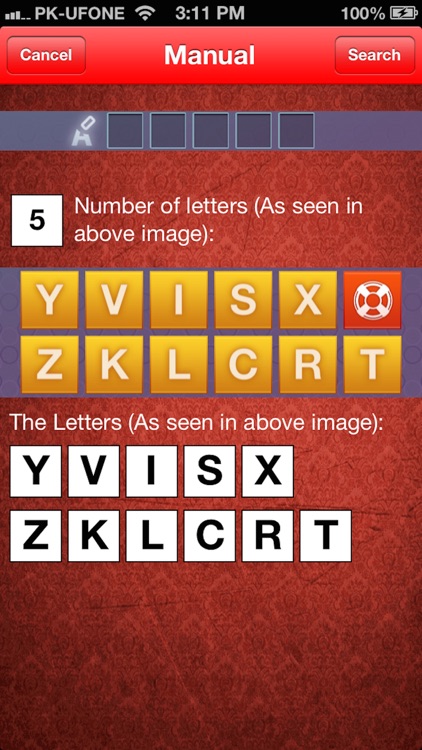 Cheats for "What's the Word?" - with FREE auto game import