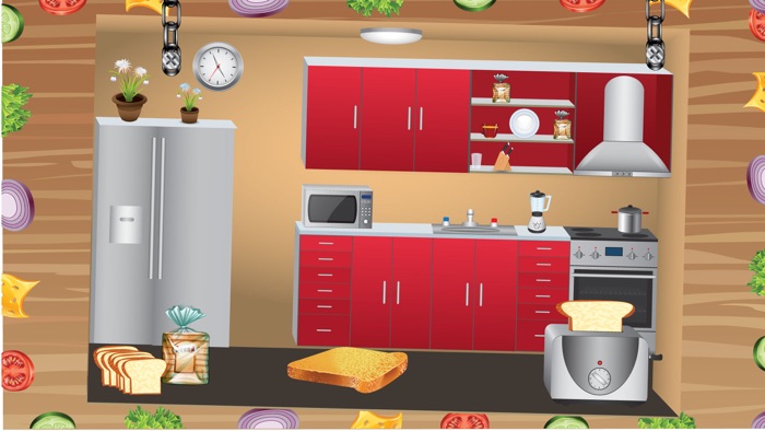Sandwich Maker - Crazy fast food cooking fever and kitchen game