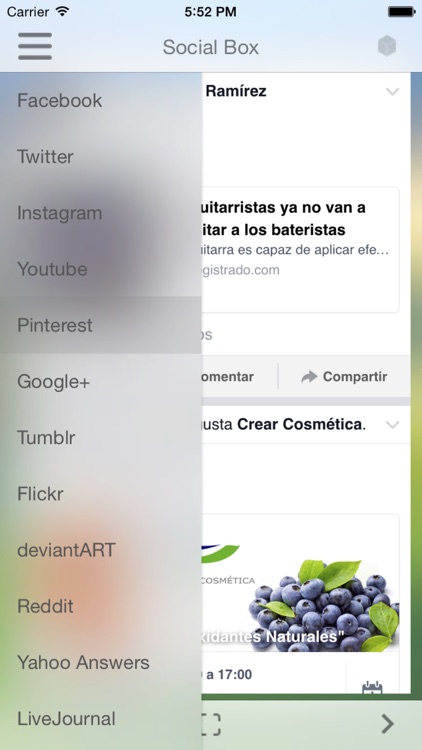Social Apps Browser