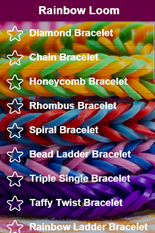 Rainbow Loom® Triple Single with Rings Bracelet - YouTube