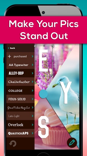 Fonts For Pictures Effects - Cool Font Candy & Typography Ed(圖4)-速報App