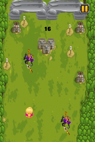 Princess Dodge Rescue - Crazy Witch Escape Game Paid screenshot 4