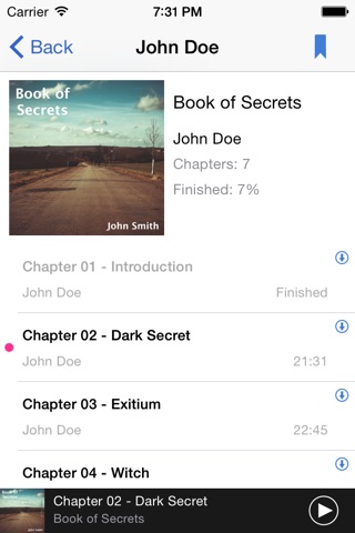 Bookcast screenshot 2