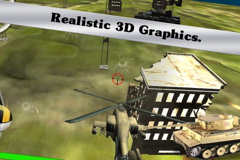 3D Tank War Helicopter screenshot 3