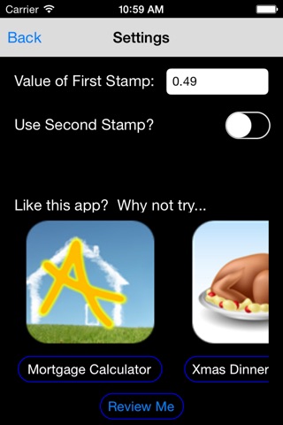 How Many Stamps Do I Need? screenshot 3