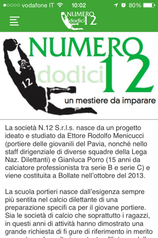 NUMERO 12 - SCUOLA PORTIERI screenshot 4