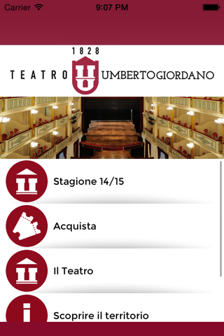 Teatro Umberto Giordano screenshot 2