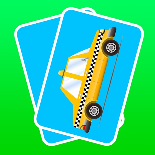 3D Memo Match Car Card - Train your kids brain iOS App