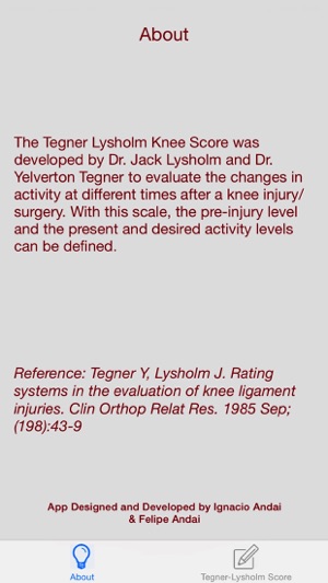 Tegner-Lysholm Knee Score(圖3)-速報App