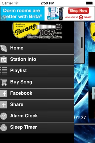 Twang 106.7 screenshot 2