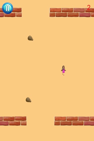 A Monster Fire Skull Survival Challenge -  Cute Mysterious Girl Jumping Game screenshot 3