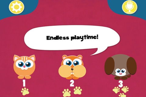 Play with Baby Pets - The 1st Sound Game for a toddler and a whippersnapper free screenshot 3