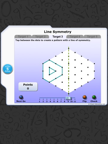 Maths Workout - Line Symmetry screenshot 3