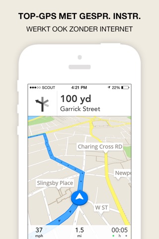 GPS Navigation, Maps & Traffic - Scout screenshot 2