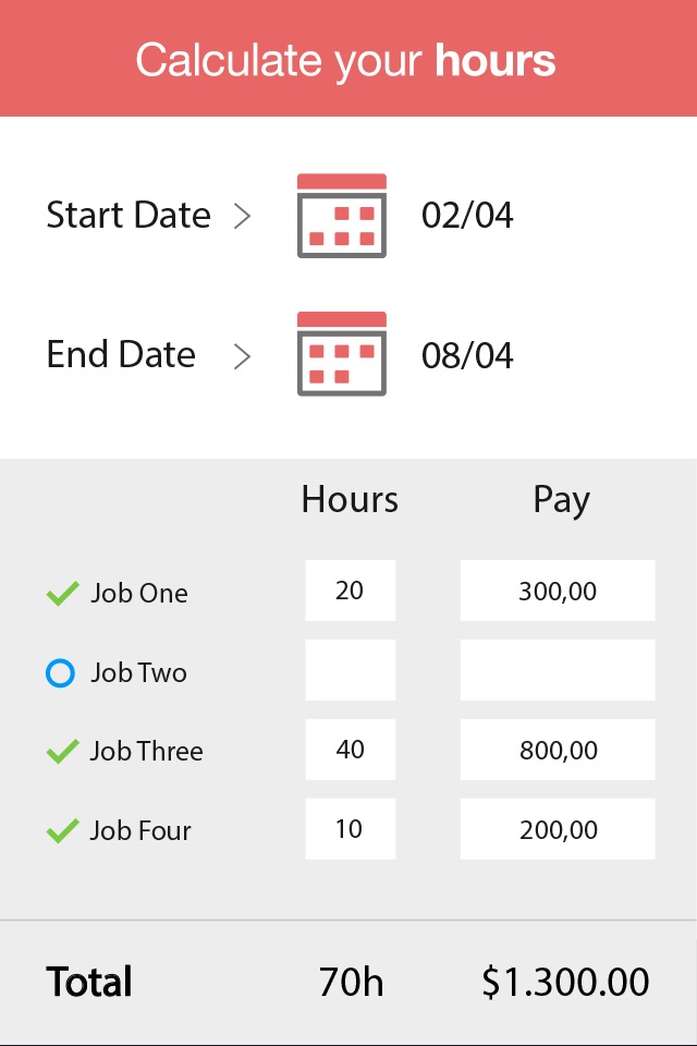 WorkTime - Work Schedule, Shift Calendar & Job Manager screenshot 4