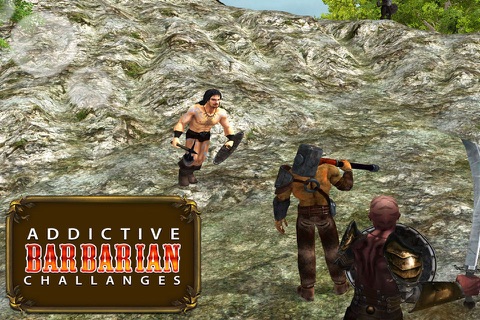 Jungle Warrior – 3D Barbarian warriors revenge simulation game screenshot 3