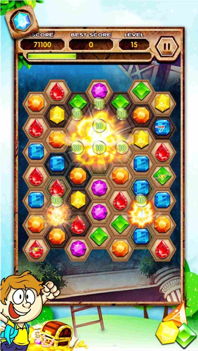 GEM JEWEL QUEST ADVENTURE II - THE BEST EDITION DIAMOND CRUSH PUZZLE ADDICTING GAMES 1.2 IOS GAME GIẢI TRÍ GEM JEWEL QUEST ADVENTURE II - THE BEST EDITION DIAMOND CRUSH PUZZLE ADDICTING GAMES 1.2 IOS