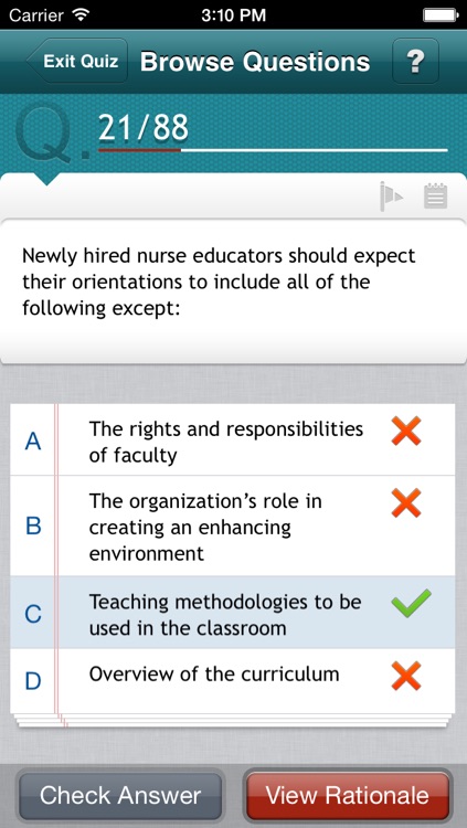 Certified Nurse Educator Q&A Review