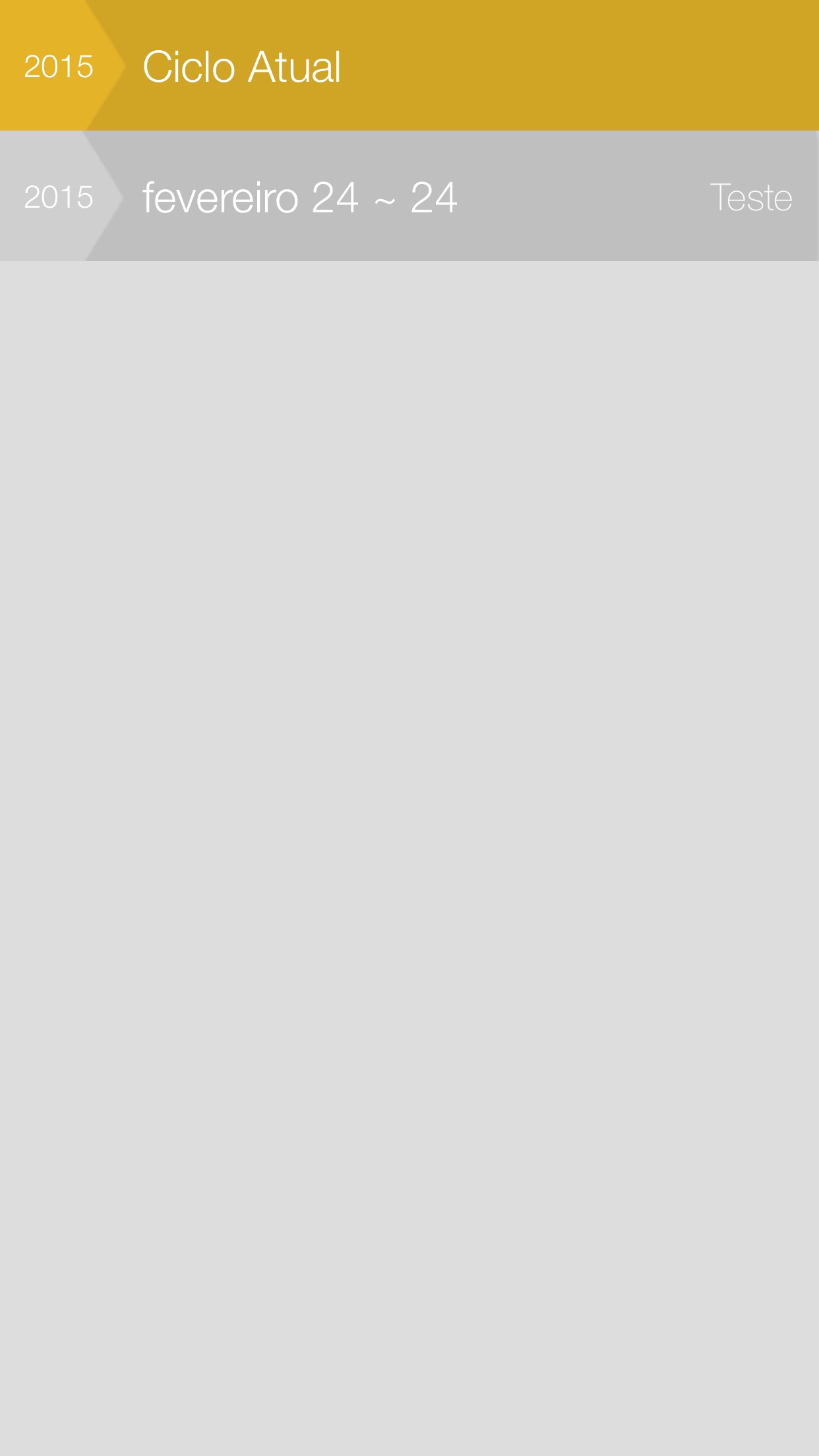 Screenshot do app Fever Notes