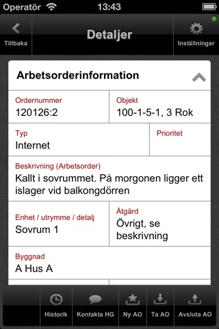 Örebrobostäder TF screenshot 2