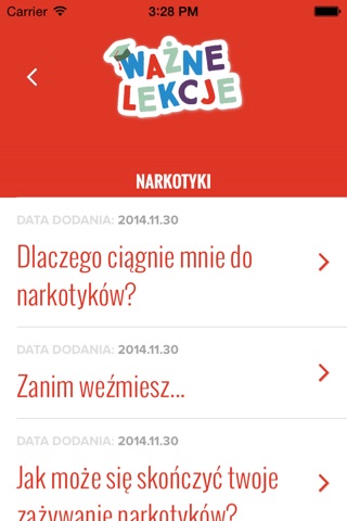 Ważne Lekcje screenshot 3