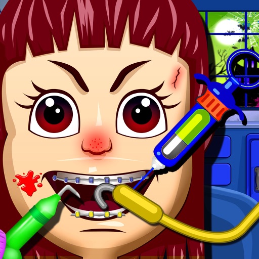 Holiday Monster Dentist Makeover Free - Fun Kids Games for Boys and Girls icon
