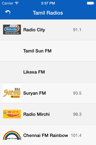Tamil Radios FM screenshot 2