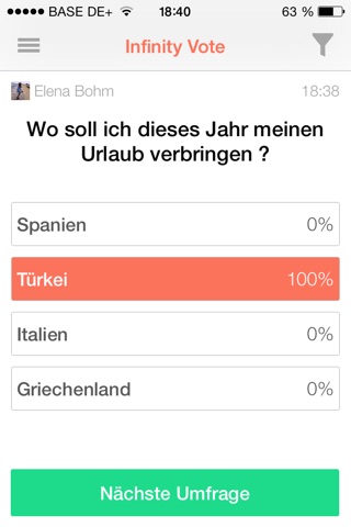 InfinityVote screenshot 2