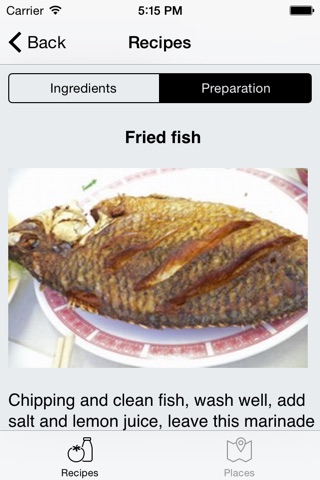 Cuban Recipes Fish & Restaurants screenshot 3