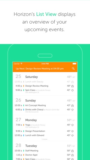 Horizon 3 - Calendar + Weather(圖1)-速報App