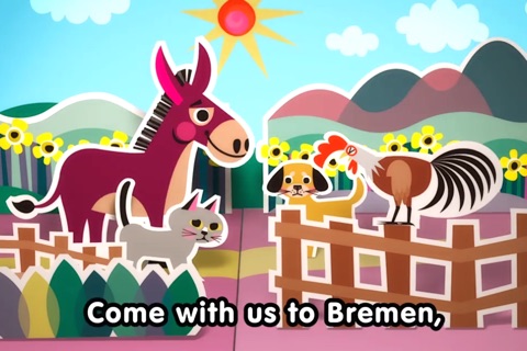 The Town Musicians of Bremen (FREE)   - Jajajajan Kids Book series screenshot 3