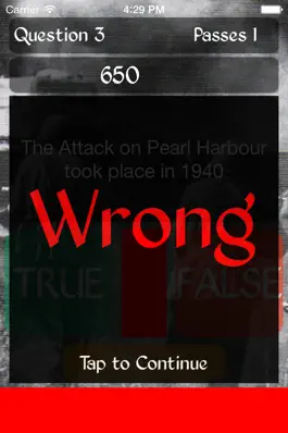 Game screenshot True or False - World War II Battles hack