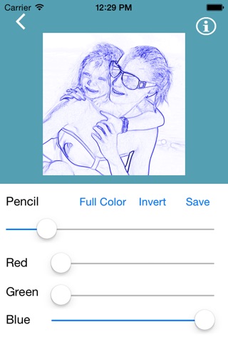 Sketch Camera for iPhone screenshot 3